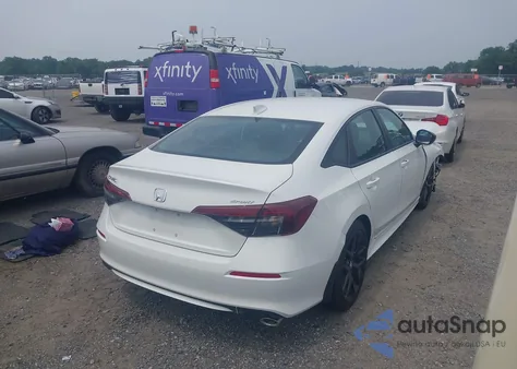 2025 Honda Civic Sport from USA, damaged, VIN 2HGFE2F51SH505443